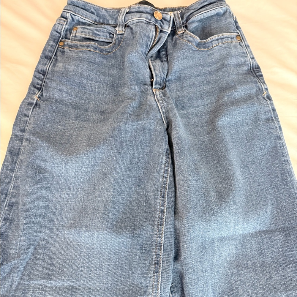 Maeve Women's Straight Leg Jeans in Blue
